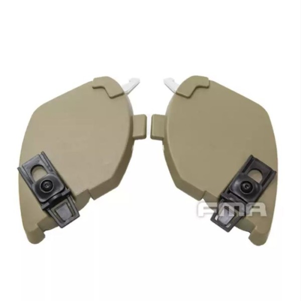 FMA EX Ballistic Helmet Ear Cover (DE)