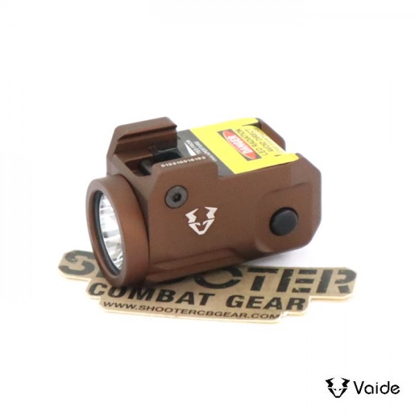 Vaide Scrapper Subcompact Pistol Flashlight (FDE) 