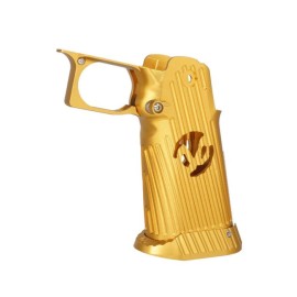 5KU CNC Aluminum Grip Type.4 for Marui Hi-Capa GBB (Gold)