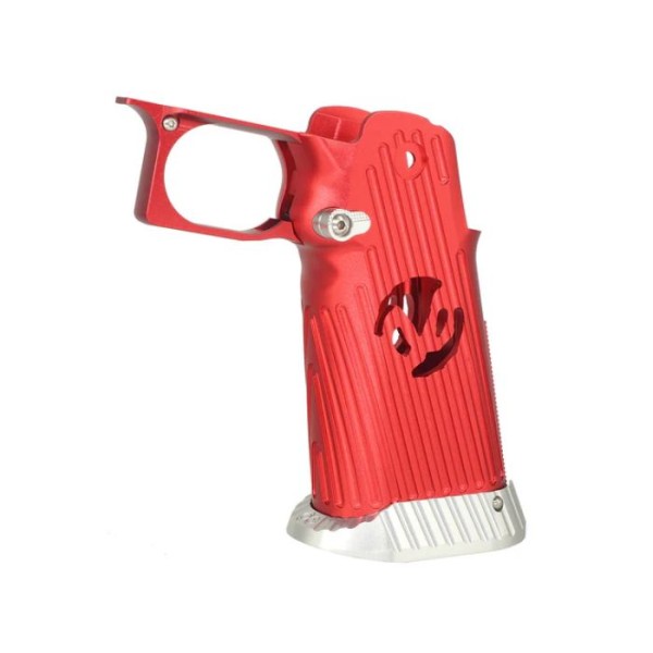 5KU CNC Aluminum Grip Type.4 for Marui Hi-Capa GBB (Red)