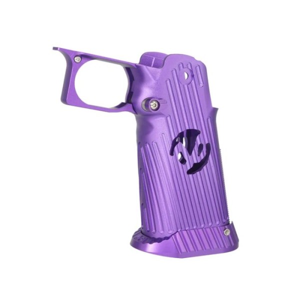 5KU CNC Aluminum Grip Type.4 for Marui Hi-Capa GBB (Purple)