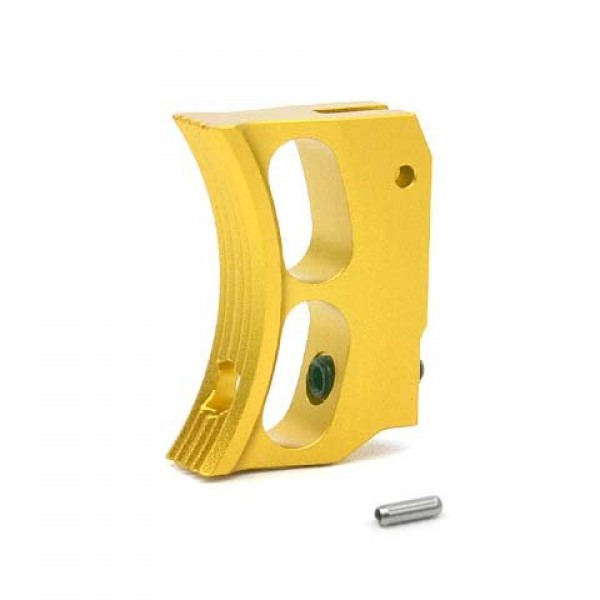 AIP Aluminum Trigger (Type Q) for Marui Hi-capa (Gold/Long)