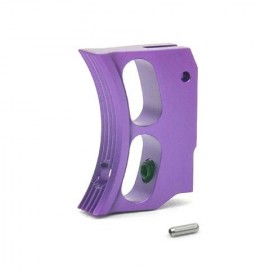 AIP Aluminum Trigger (Type Q) for Marui Hi-capa (Purple/Long)