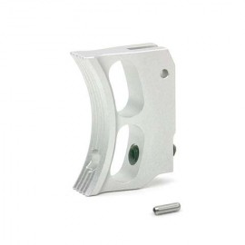 AIP Aluminum Trigger (Type Q) for Marui Hi-capa (Silver/Long)