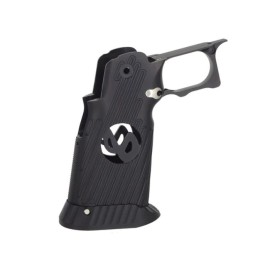 Bomber CNC Aluminum INF Style Grip for Marui Hi-Capa GBB (Black)