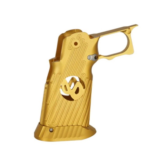 Bomber CNC Aluminum INF Style Grip for Marui Hi-Capa GBB (Gold)