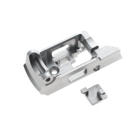 COWCOW AAP01 Aluminum Enhanced Trigger Housing - Silver