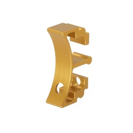 5KU Aluminum Moduler Trigger Shoe-F for Type-1 Base For TM Hi-Capa GBBP (Gold)