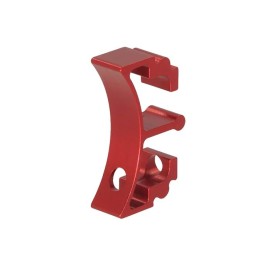5KU Aluminum Moduler Trigger Shoe-F for Type-1 Base For TM Hi-Capa GBBP (Red)