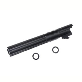 5KU 5.1 Inch Aluminum Threaded Outer Barrel for Marui Hi-Capa 5.1 GBBP (GB-547 BK)