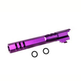 5KU 5.1 Inch Aluminum Threaded Outer Barrel for Marui Hi-Capa 5.1 GBBP (GB-548 Purple)