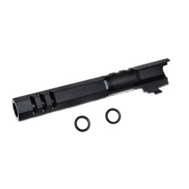 5KU 5.1 Inch Aluminum Threaded Outer Barrel for Marui Hi-Capa 5.1 GBBP (GB-548 BK)