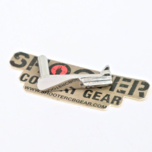 5KU stainless steel slide stop For HI-CAPA (TYPE1 -Silver)