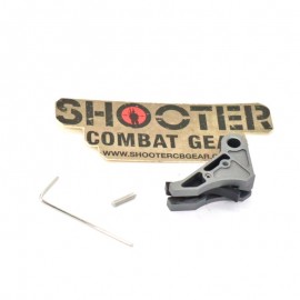 5KU EX Style CNC Trigger for Marui/ WE G-Series GBB (Titanium Grey)