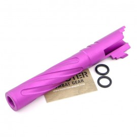 5KU Tornado 5 Inch Aluminum Outer Barrel For TM Hi-Capa (GLOSS PURPLE) (M11 CW)