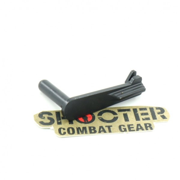 5KU Stainless Steel Slide Stop Type 7 for Marui Hi-Capa GBB Airsoft ( GB-513-Black ) 