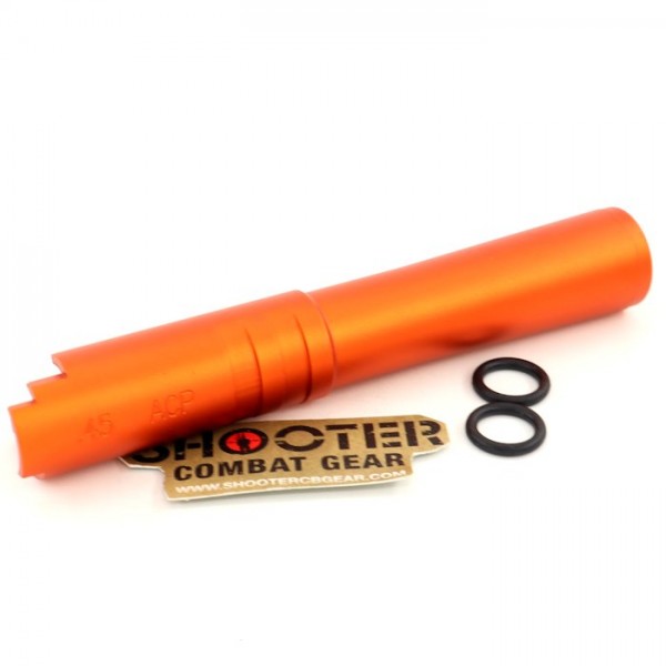 5KU Aluminum Outer Barrel For TM Hi-Capa 4.3 (Orange) (M11 CW)