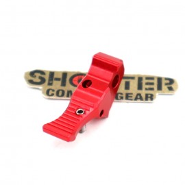 CTM TAC FUKU-2 CNC Aluminum Adjustable Trigger For AAP-01/C /WE Glock GBB (RED)