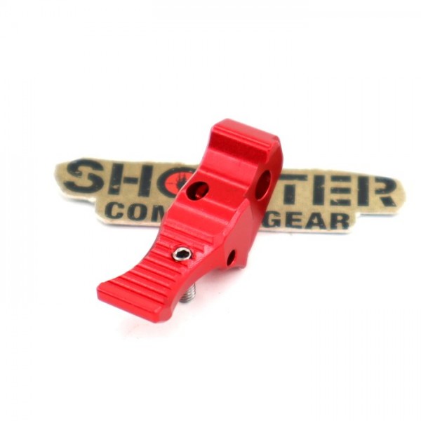 CTM TAC FUKU-2 CNC Aluminum Adjustable Trigger For AAP-01/C /WE Glock GBB (RED)