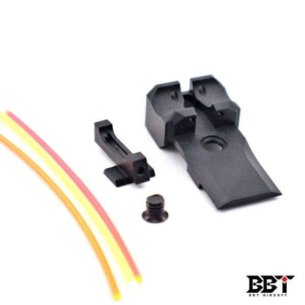 BBT ALUMIMUN FIBER SIGHT SET FOR MARUI HI-CAPA 5.1