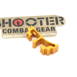 5KU Aluminum Moduler Trigger Shoe-H for Type-1 Base For TM Hi-Capa GBBP (Gold)