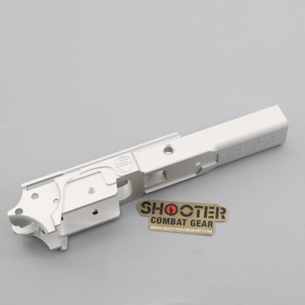 5KU 3.9 Aluminum Frame For TM Hi-Capa GBBP Series Type1 (Silver)