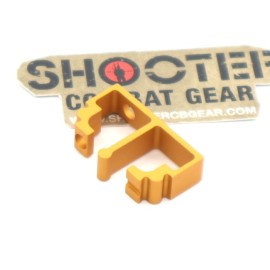 5KU Aluminum Moduler Trigger Shoe-D for Type-1 Base For TM Hi-Capa GBBP (Gold)