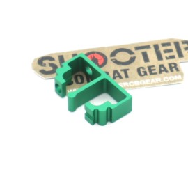 5KU Aluminum Moduler Trigger Shoe-D for Type-1 Base For TM Hi-Capa GBBP (Green)