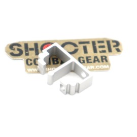 5KU Aluminum Moduler Trigger Shoe-D for Type-1 Base For TM Hi-Capa GBBP (Silver)