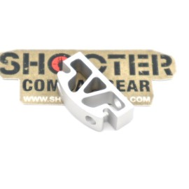 5KU Aluminum Moduler Trigger Shoe C for Type-2 Base For TM Hi-Capa GBBP (Silver)