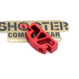 5KU Aluminum Moduler Trigger Shoe C for Type-2 Base For TM Hi-Capa GBBP (Red)