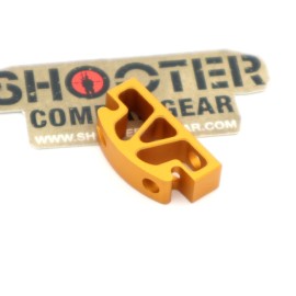 5KU Aluminum Moduler Trigger Shoe C for Type-2 Base For TM Hi-Capa GBBP (Gold)