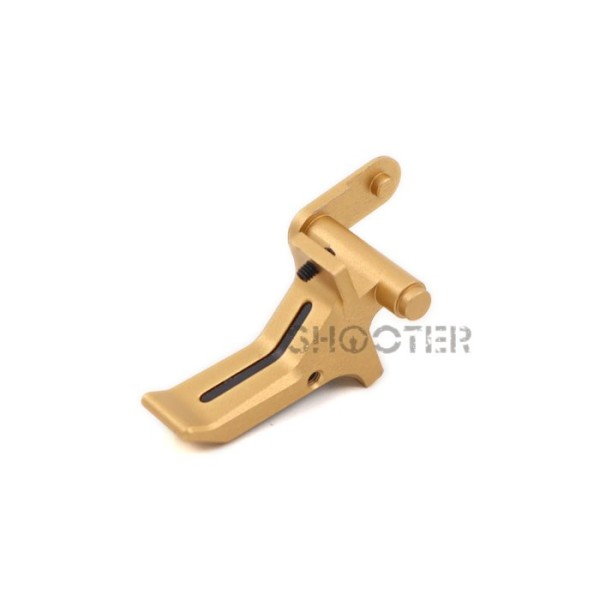 IGY6 TD Style Adjustable Trigger For SIG AIR / VFC P320 M17 M18 XCarry GBBP (Gold-BK)