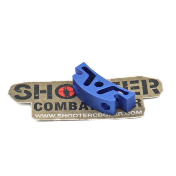 5KU Aluminum Moduler Trigger Shoe-D for Type-2 Base For TM Hi-Capa GBBP (Blue)