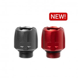 ACETECH Muzzle Thread Protector 2pcs Red & Black (M11+ CW)