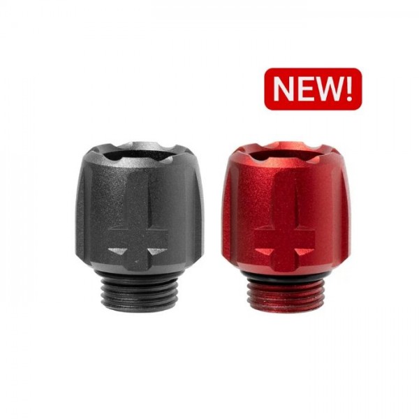 ACETECH Muzzle Thread Protector 2pcs Red & Black (M11+ CW)