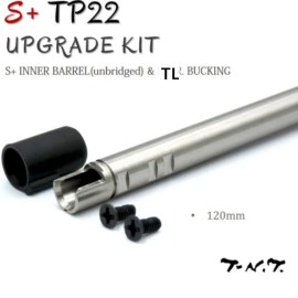 TNT APS-X S+ Inner Barrel + TL bucking set For TP22 GBBp  (120mmS+)