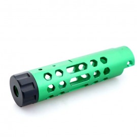 5KU CNC Aluminum Outer Barrelt For AAP01 GBB Pistol - Typle A (Green)