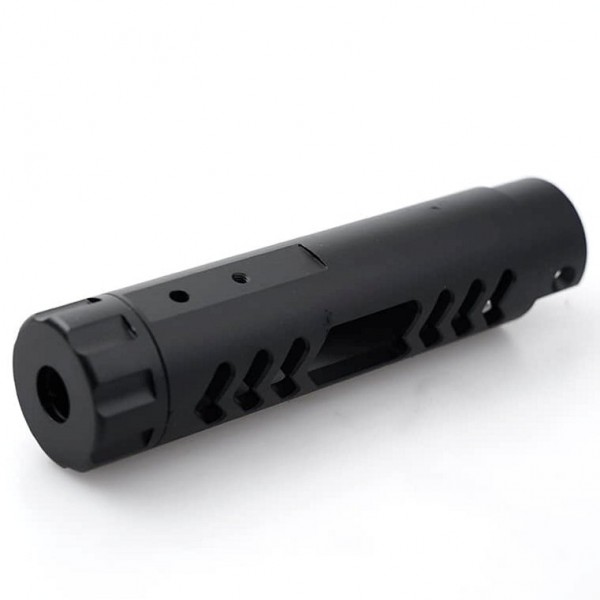 5KU CNC Aluminum Outer Barrelt For AAP01 GBB Pistol - Typle C (Black )