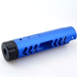 5KU CNC Aluminum Outer Barrelt For AAP01 GBB Pistol - Typle C (Blue )
