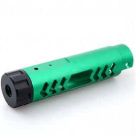 5KU CNC Aluminum Outer Barrelt For AAP01 GBB Pistol - Typle C (Green )