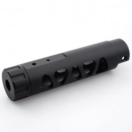 5KU CNC Aluminum Outer Barrelt For AAP01 GBB Pistol - Typle D (Black )