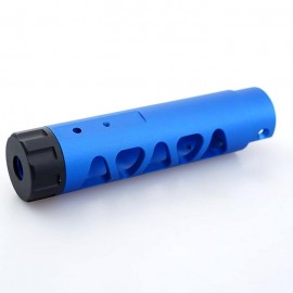 5KU CNC Aluminum Outer Barrelt For AAP01 GBB Pistol - Typle D (Blue )