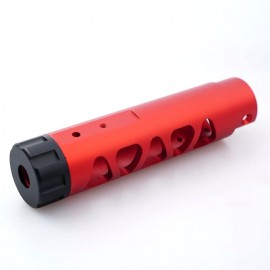5KU CNC Aluminum Outer Barrelt For AAP01 GBB Pistol - Typle D (Red )