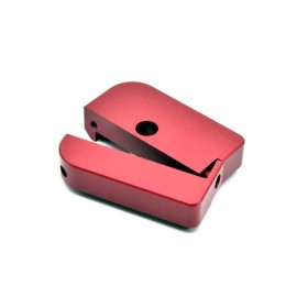 AIP CNC Puzzle Magazine Base for Marui Hi-capa Series (Red)