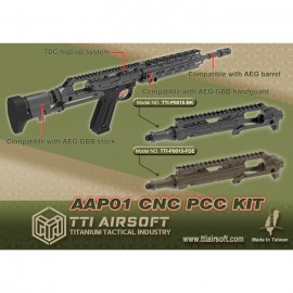 TTI Airsoft AAP-01 PCC Kit (Black)