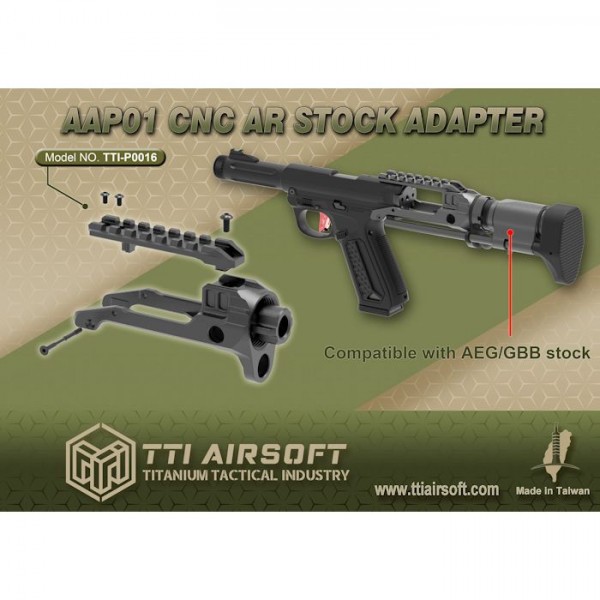 TTI Airsoft AAP-01 AR Stock Adapter