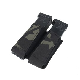Cork Gear Double Pistol Mag Pouch ( Multicam Black)