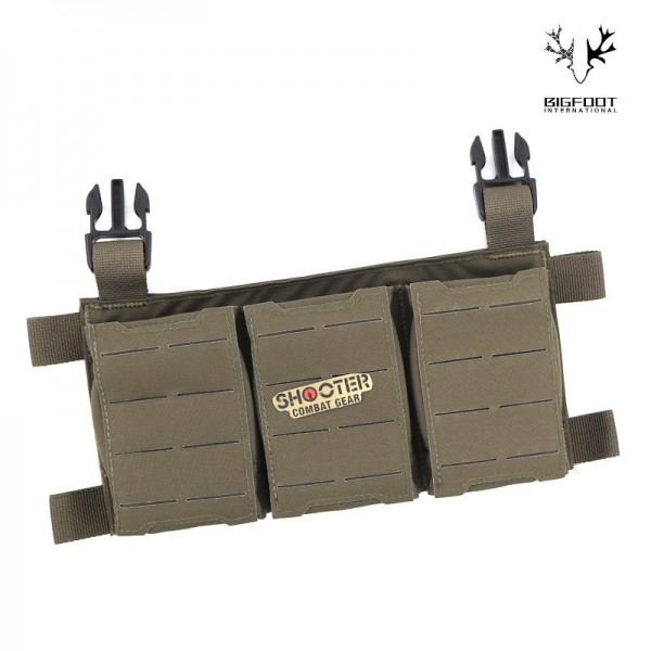 BIGFOOT INT Kydex insert Triple Magazine Pouch For GTPG 3.0 (RG)