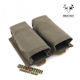 BIGFOOT INT Kydex insert Double 9mm Magazine Pouch ( RG)